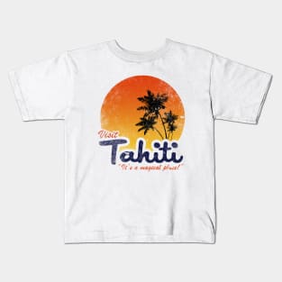 Visit Tahiti Kids T-Shirt